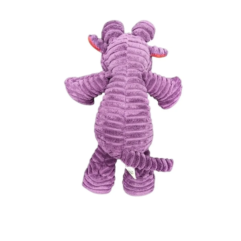 Ganz Purple Ribbles Monster Plush Corduroy Textured Stuffed Animal Toy‎ HW10807